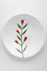 Buds Medium Plate-White