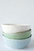 Flower Medium Bowl-White