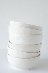 Bird Snack Bowl-White