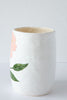 Flower Medium Vase-White