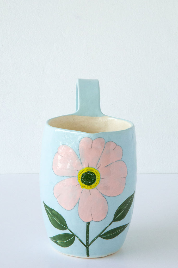 Flower Pitcher-Blue