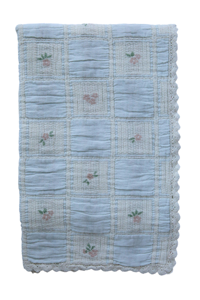 Flower Patchwork Baby Blanket
