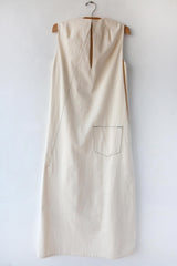 Diagonal Denim Dress