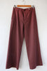 Twill Wide Leg Pant