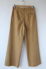 Twill Wide Leg Pant