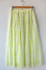 Joyce Voile Check Skirt