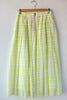 Joyce Voile Check Skirt