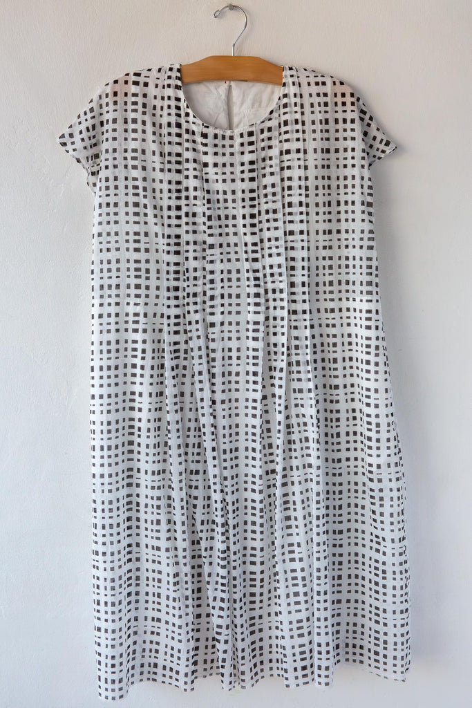Dallas Voile Check Dress