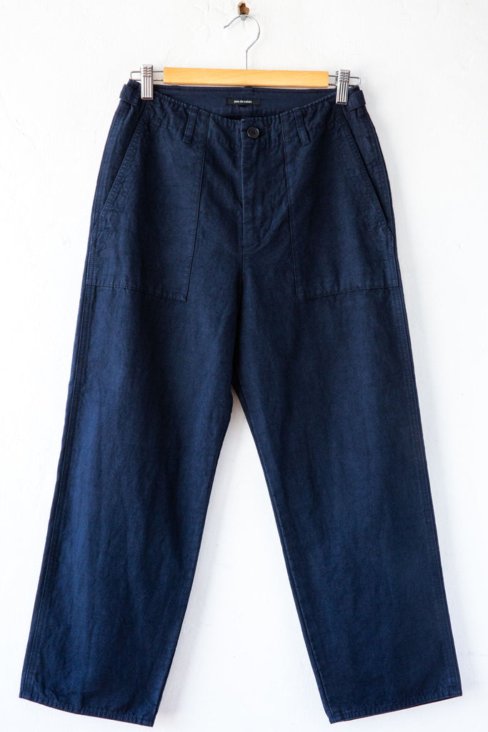 Cotton Linen Baker Pant