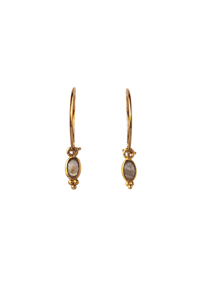 Labradorite Earrings