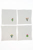 Cactus Emb Cocktail Napkins