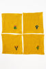 Cactus Emb Cocktail Napkins
