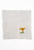 Funghi Emb Cocktail Napkins