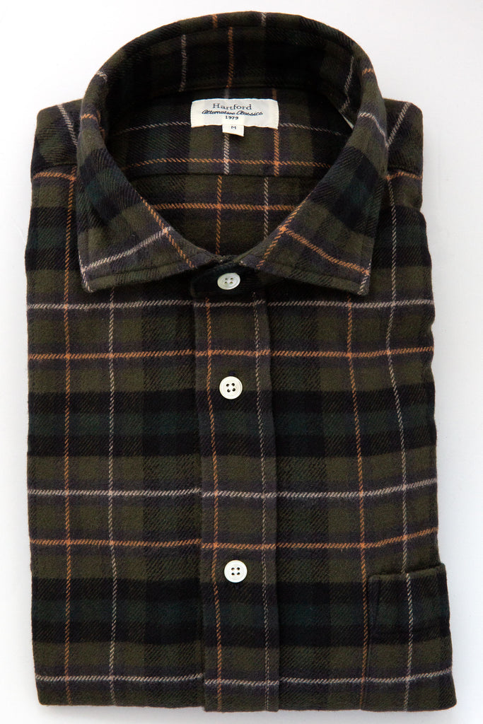 Paul Flannel Plaid Shirt