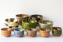 Romanian Market Lines Bowl