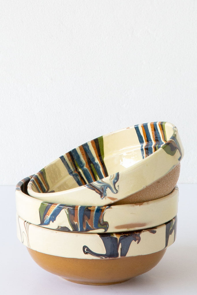 Romanian Market Stripes Bowl