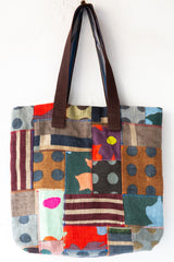 Linen Patch Tote