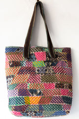 Jute Patch Tote