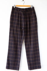 Relax Plaid Trouser