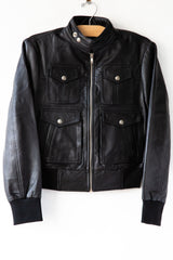 Shrunken Leather Jacket