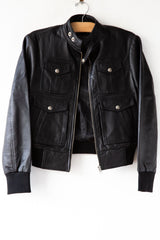 Shrunken Leather Jacket