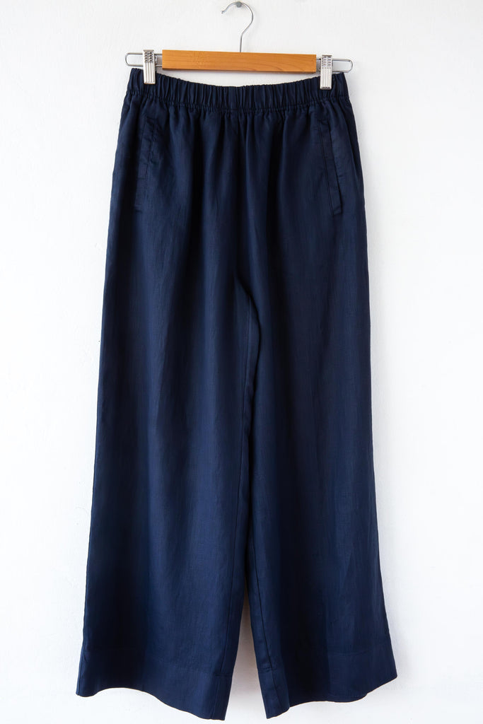 Wide Leg Linen Pant