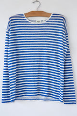 Tarika Linen Stripe L/S Tee