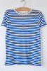 Tendry Linen Stripe Tee