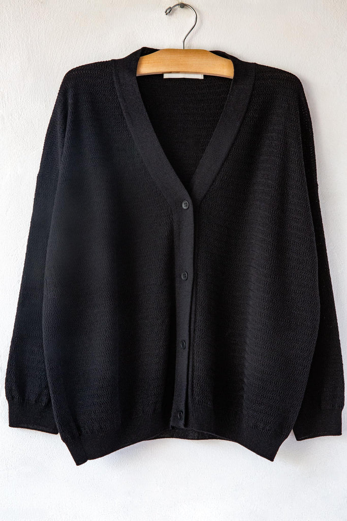 Cotton Paper Yarn Cardi