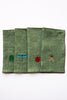 Insect Emb Cocktail Napkins