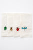 Insect Emb Cocktail Napkins
