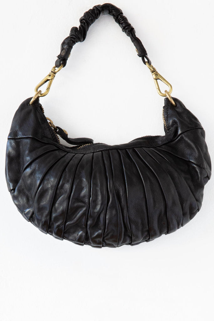Pleated Shoulder Bag