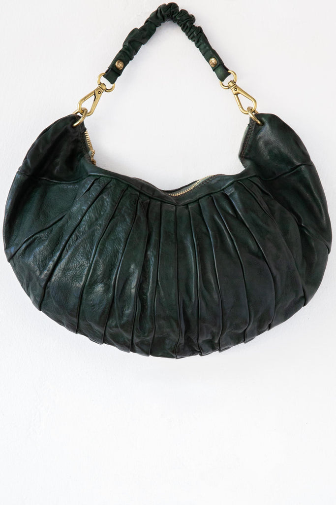 Pleated Shoulder Bag