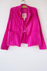 Josephine Linen Rib Jacket