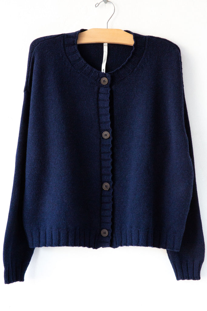 Round Neck Cardigan