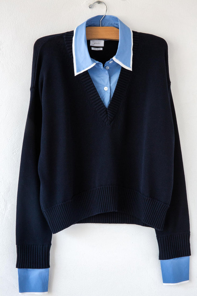 Milos Combo Sweater