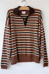 Oversize Stripe Polo