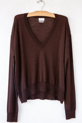 Cash Silk V-Neck