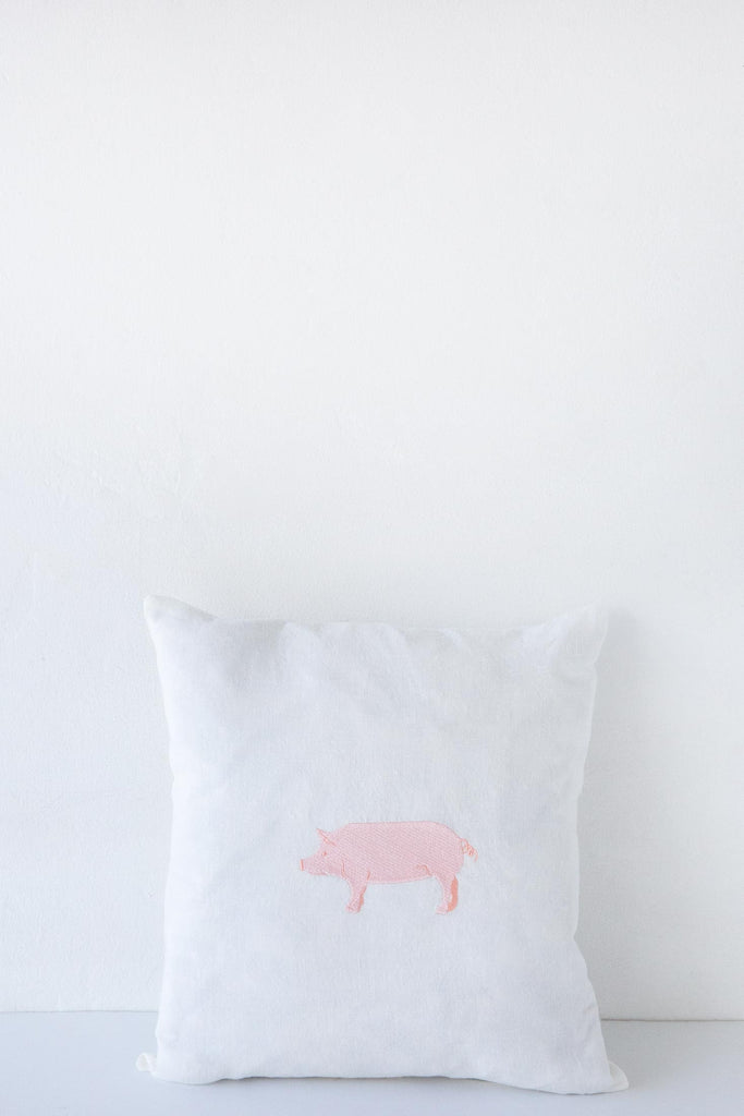 Pig Emb Cushion
