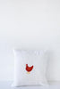 Hen Emb Cushion