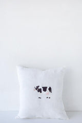Cow Emb Cushion