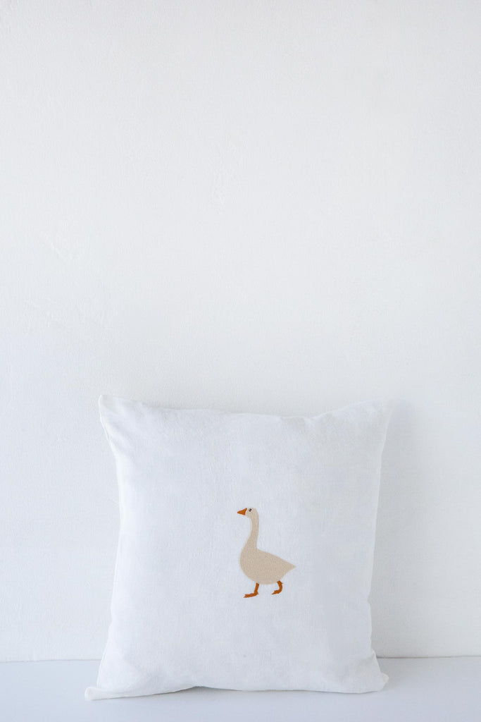 Goose Emb Cushion