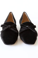 Velvet Bow Loafer