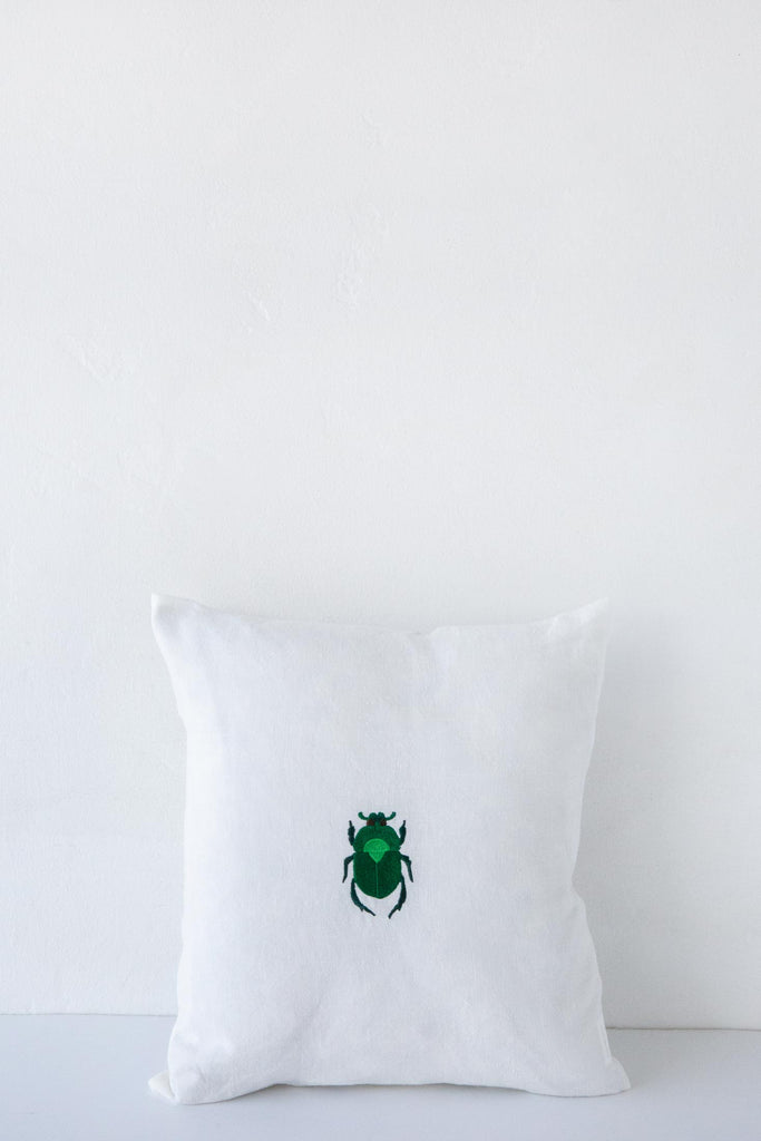 Beetle Emb Cushion