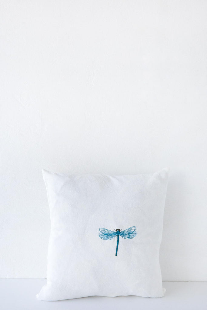 Dragonfly Emb Cushion