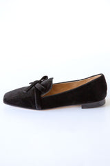 Velvet Bow Loafer