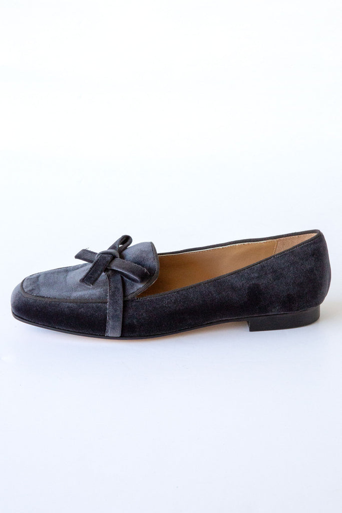 Velvet Bow Loafer