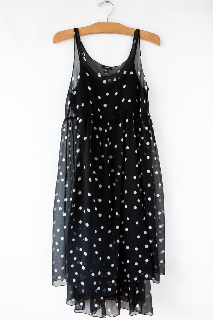 sachin and babi light blue dress Chiffon Floral Printed V-Neck Dress main image 1