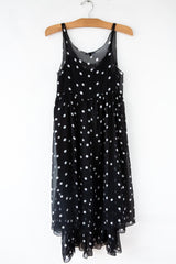Gathered Dot SL Dress