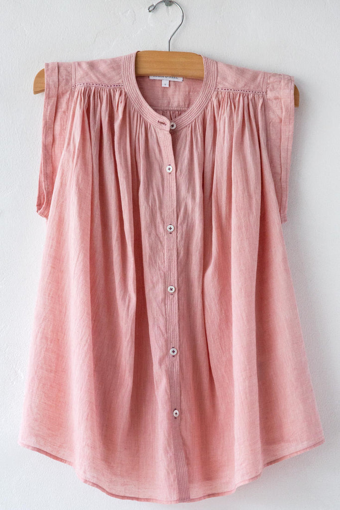 Vanessa Chambray Top